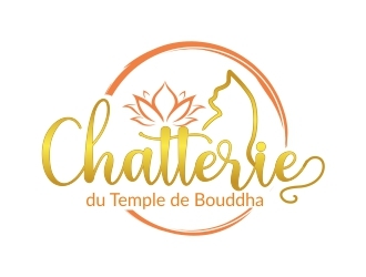 Chatterie du Temple de Bouddha logo design by ruki