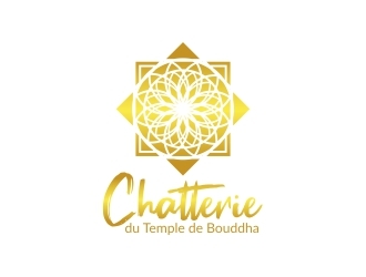 Chatterie du Temple de Bouddha logo design by ruki