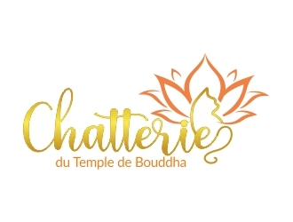 Chatterie du Temple de Bouddha logo design by ruki