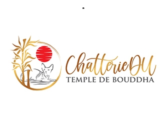 Chatterie du Temple de Bouddha logo design by gogo