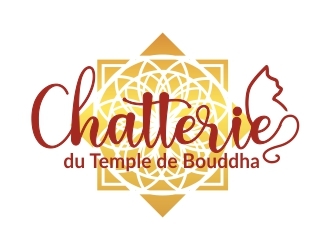 Chatterie du Temple de Bouddha logo design by ruki