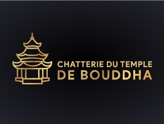Chatterie du Temple de Bouddha logo design by Niqnish