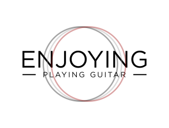 Enjoy Playing Guitar logo design by p0peye
