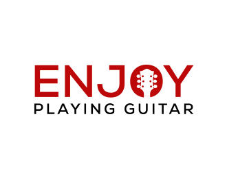 Enjoy Playing Guitar logo design by keylogo