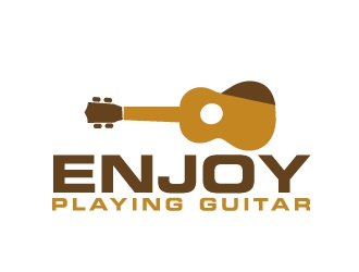 Enjoy Playing Guitar logo design by AamirKhan