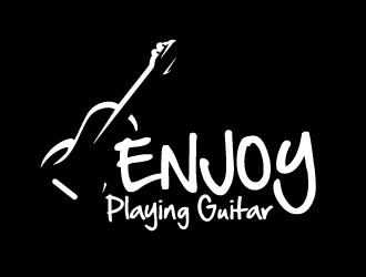 Enjoy Playing Guitar logo design by AamirKhan