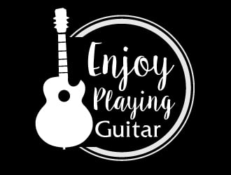 Enjoy Playing Guitar logo design by AamirKhan