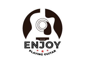Enjoy Playing Guitar logo design by LaterunID