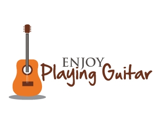 Enjoy Playing Guitar logo design by AamirKhan