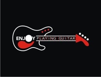 Enjoy Playing Guitar logo design by Gito Kahana