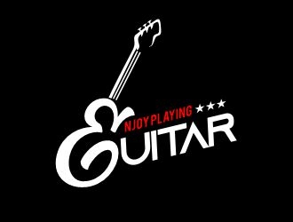 Enjoy Playing Guitar logo design by veron