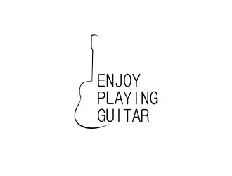 Enjoy Playing Guitar logo design by marno sumarno