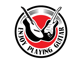 Enjoy Playing Guitar logo design by PRN123