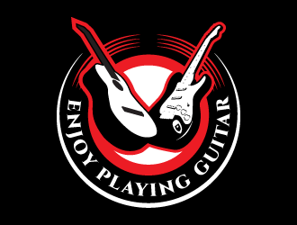 Enjoy Playing Guitar logo design by PRN123