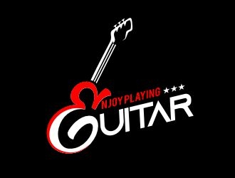 Enjoy Playing Guitar logo design by veron