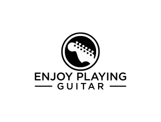 Enjoy Playing Guitar logo design by yoichi