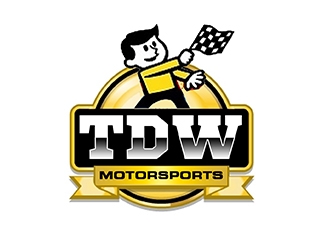 TDW Motorsports logo design by PrimalGraphics