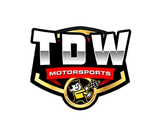TDW Motorsports logo design by PrimalGraphics