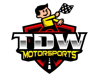 TDW Motorsports logo design by ORPiXELSTUDIOS