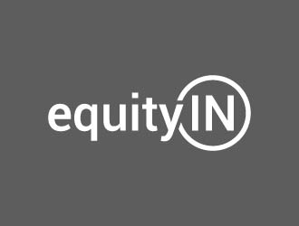 equityIN logo design by maserik