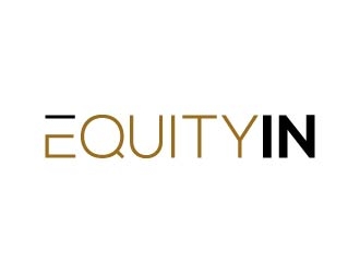 equityIN logo design by maserik