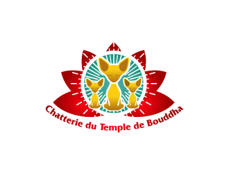 Chatterie du Temple de Bouddha logo design by monster96