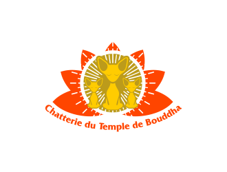 Chatterie du Temple de Bouddha logo design by monster96