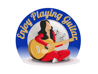 Enjoy Playing Guitar logo design by Stu Delos Santos (Stu DS Films)