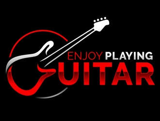 Enjoy Playing Guitar logo design by DreamLogoDesign