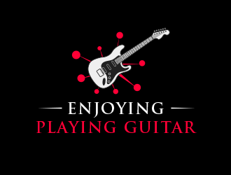 Enjoy Playing Guitar logo design by BeDesign