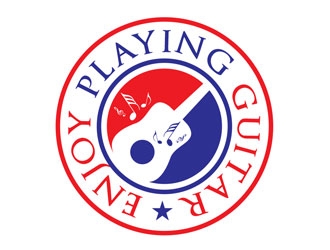 Enjoy Playing Guitar logo design by creativemind01