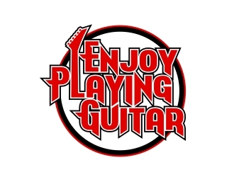 Enjoy Playing Guitar logo design by b3no
