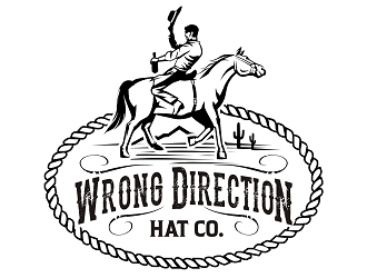 Wrong Direction  logo design by haze