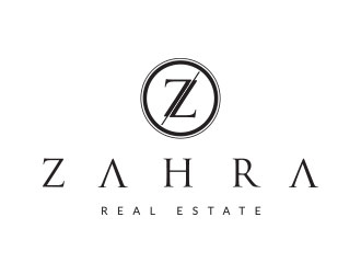 Zahra Real Estate logo design by er9e