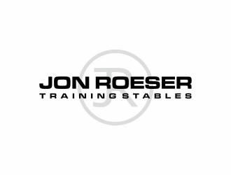 Jon Roeser Training Stables logo design by Msinur