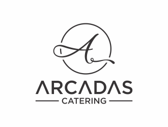 Arcadas Catering  logo design by hopee