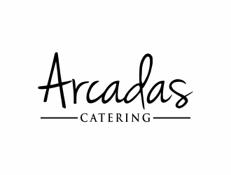 Arcadas Catering  logo design by hopee