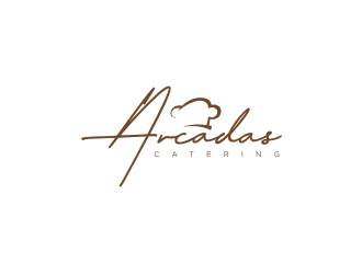 Arcadas Catering  logo design by kevlogo