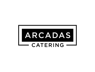 Arcadas Catering  logo design by checx