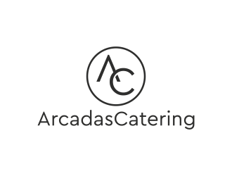 Arcadas Catering  logo design by changcut