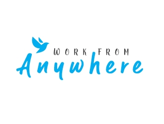 Work From Anywhere [Global] logo design by heba