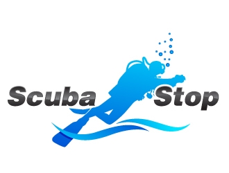 ScubaStop logo design by uttam