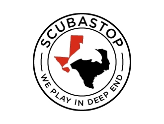 ScubaStop logo design by gateout