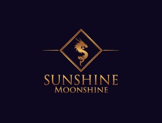 Sunshine Moonshine logo design by aryamaity