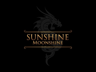 Sunshine Moonshine logo design by aryamaity