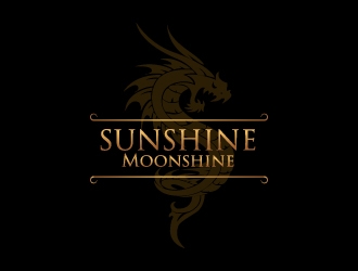 Sunshine Moonshine logo design by aryamaity