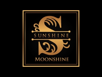 Sunshine Moonshine logo design by aryamaity
