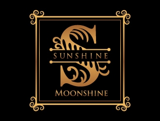 Sunshine Moonshine logo design by aryamaity