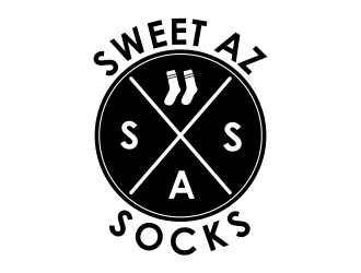 Sweet Az Socks  logo design by sikas