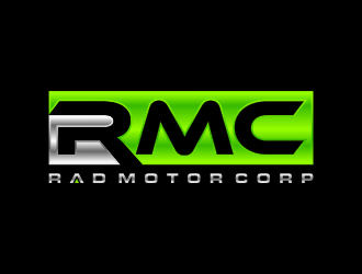 Rad Motor Corp; RMC logo design by done